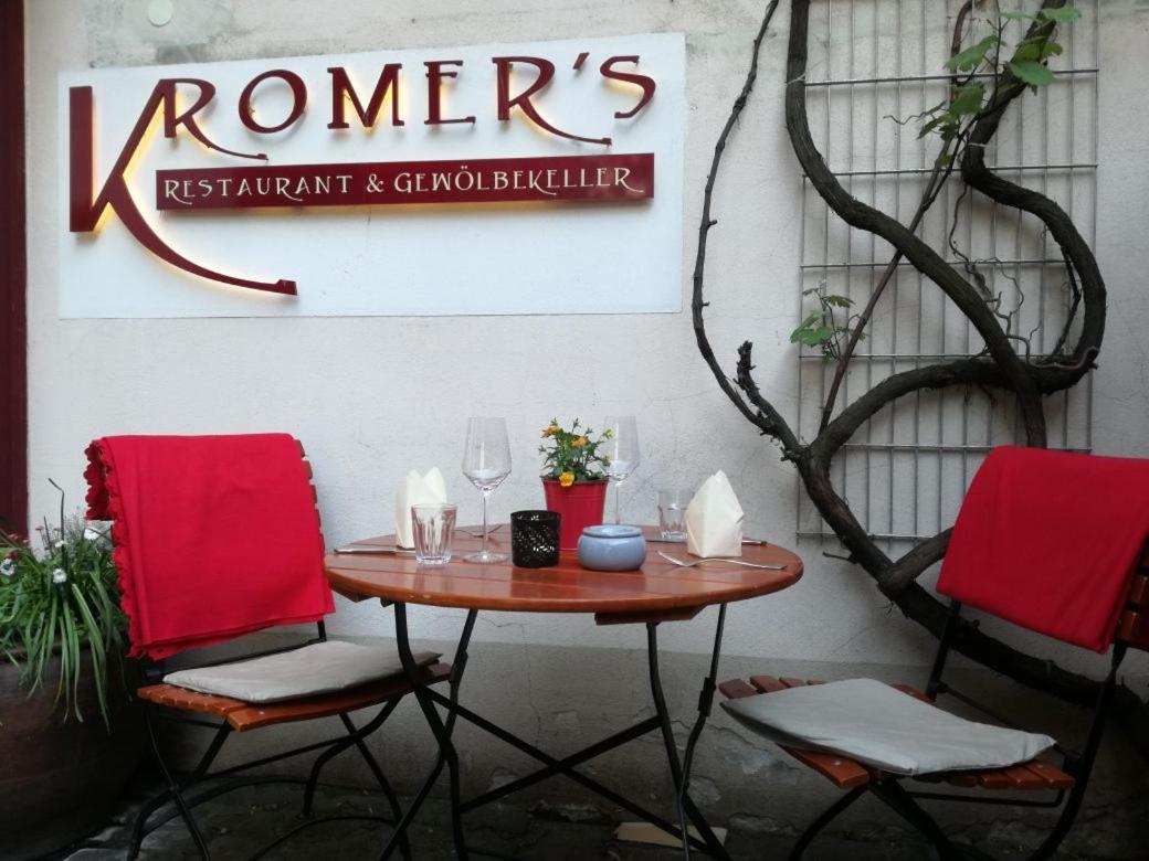 Altstadtwohnung Kromers & Restaurant Érfurt Exterior foto